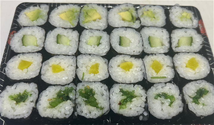 Veggie maki mix (24 stuks)
