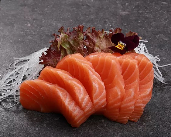 Sashimi salmon (6stuks)|