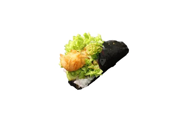 Tempura ebi handroll 