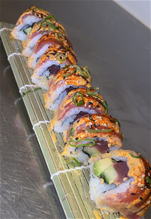 Softshell spicy tuna roll 