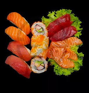 Sushi sashimi (13 stuks)