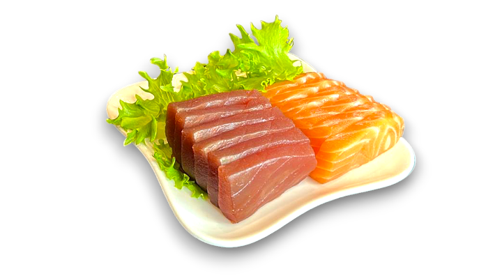 Sashimi salmon & tuna