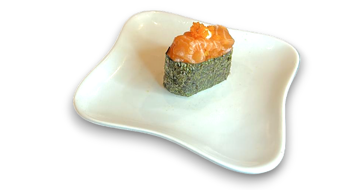 Salmon gunkan