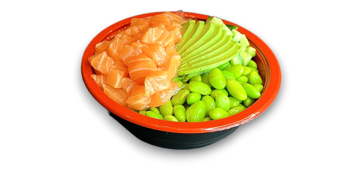Poke bowl salmon