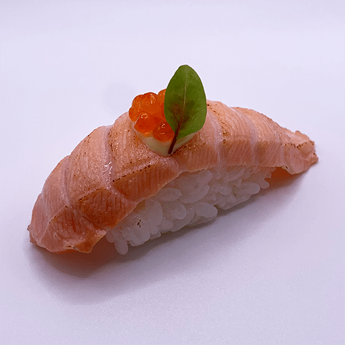 Sake aburi nigiri