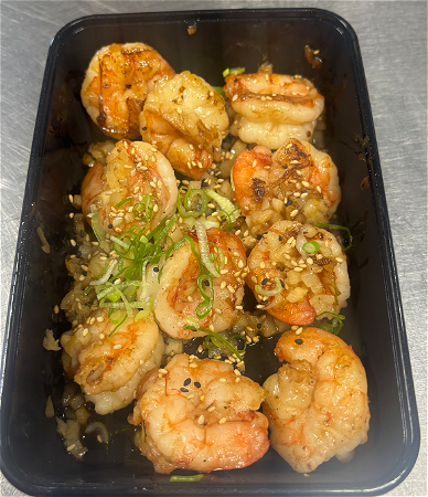 Teppan Yaki Garnalen 