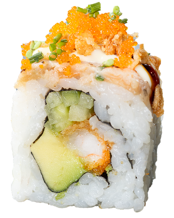 Flamed Salmon Roll