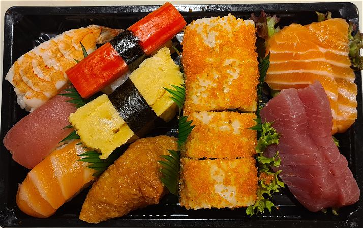 Sushi & Sashimi 1 persoon (14 stuks) 