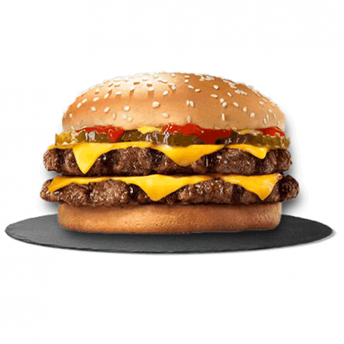 Double big burger