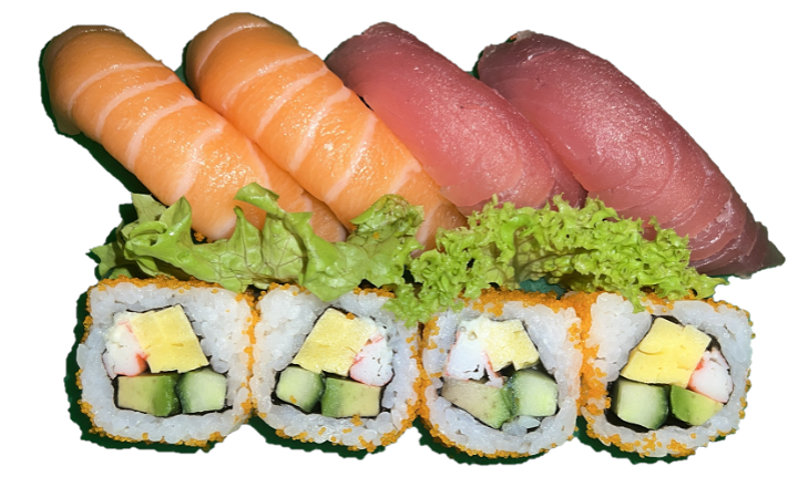 Sushi mix klein 8 stuks