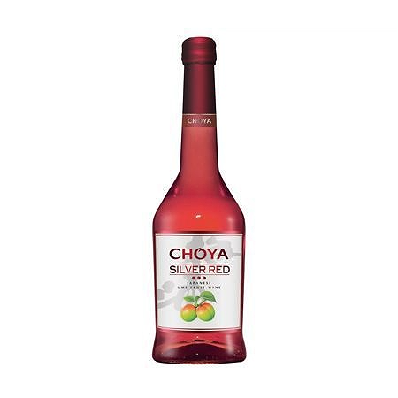 Fles Japanse pruimenwijn Choya Silver Red (500 ml)