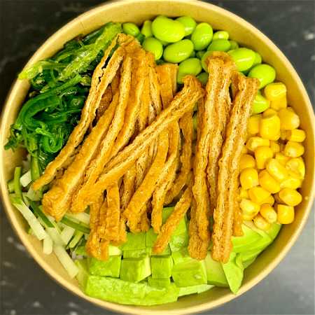 Veggie poké bowl