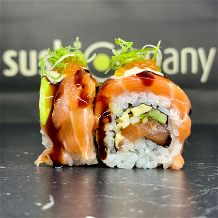 Zalm uramaki 8 stuks