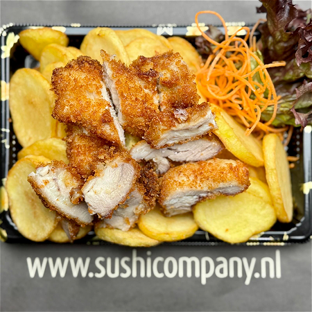 Patat Schijfjes Crispy Chicken 