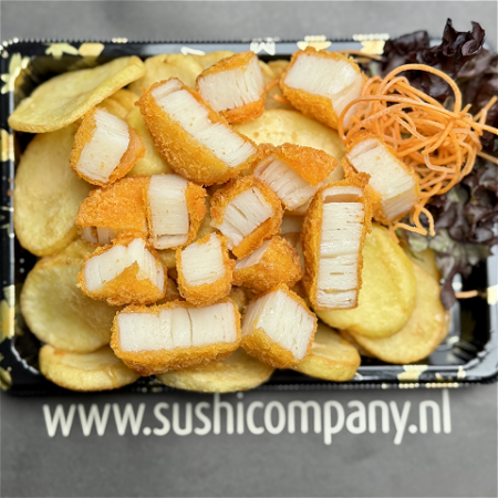 Patat Schijfjes Frituurde Coquille 