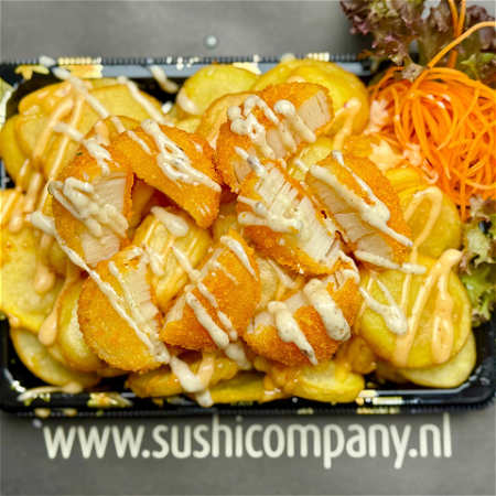 Patat Schijfjes Frituurde Coquille 