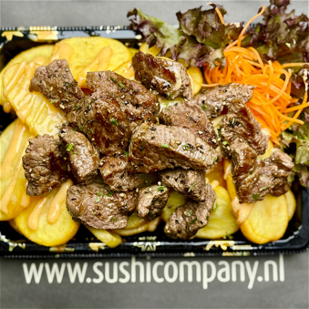Patat Schijfjes Teppanyaki Beef