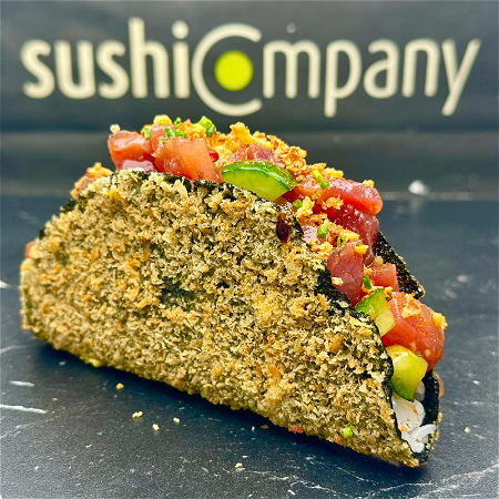 sushi taco tuna 