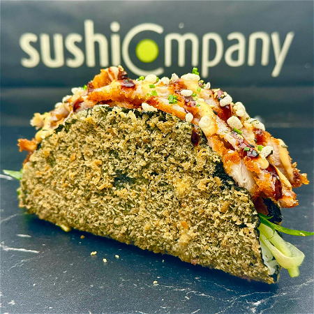 sushi taco crispy chicken 