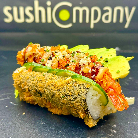 sushi hotdog crispy ebi 