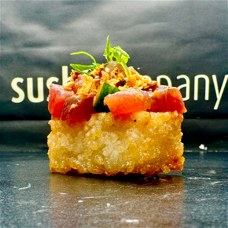 Crispy rice tuna 8 stuks