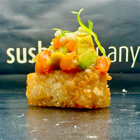 Crispy rice zalm 8 stuks