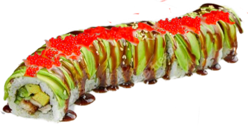 Green Dragon roll (4st of 8st)