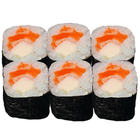Sake cheese maki (van €4,59 voor €3,79)