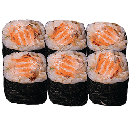 Fried sake maki (van €3.99 van € 2.99 )