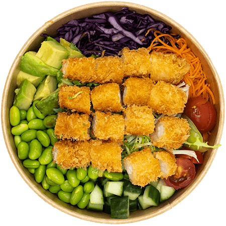 Poké bowl Ebi Fry
