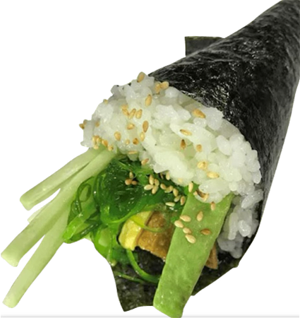 Vegetarische handroll 