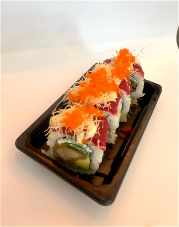 Carpaccio ebi roll