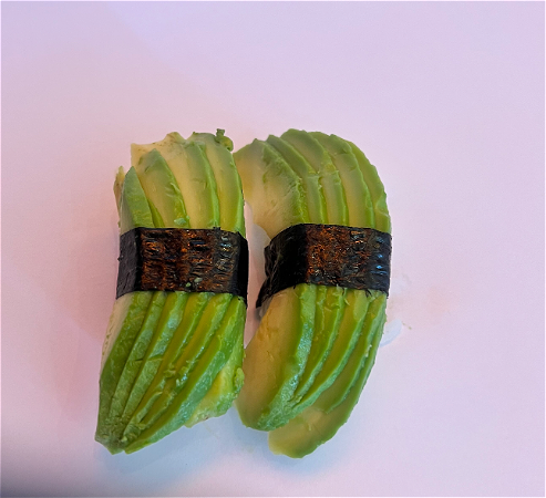 Avocado nigiri