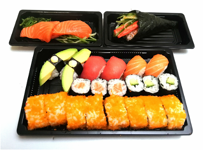 Box 6, luxe sushi mix voor 1 persoon