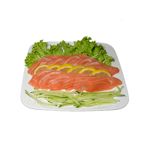 Zalm sashimi, 12 stuks