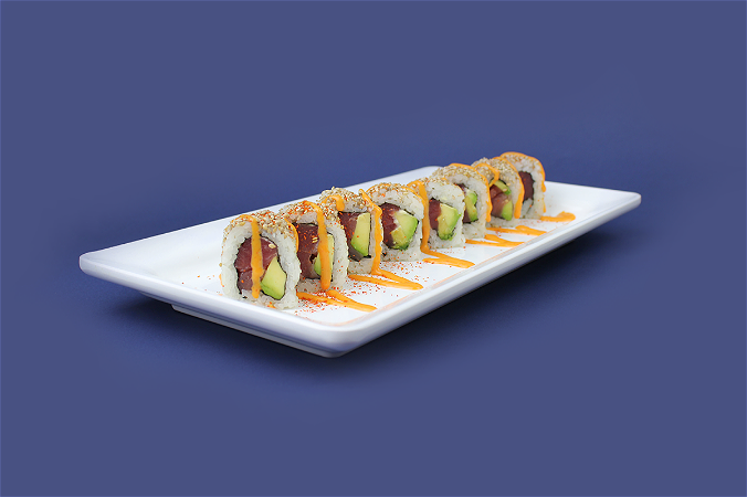 Inside out spicy tuna