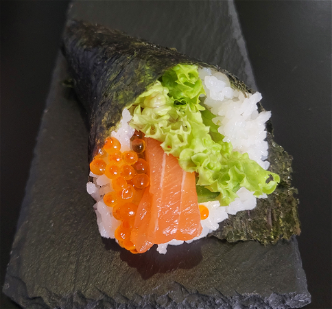 handroll zalm ikura 