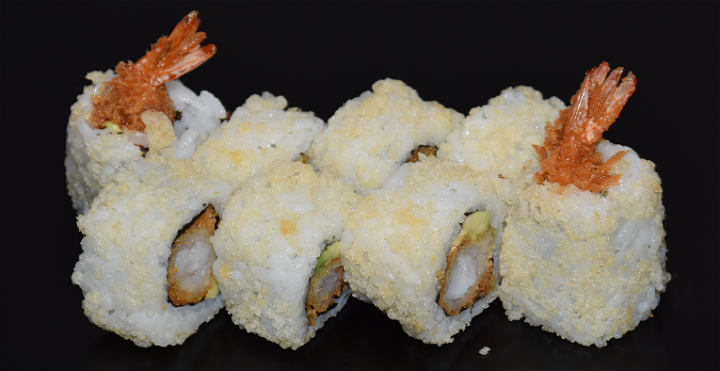 Tempura gamba uramaki
