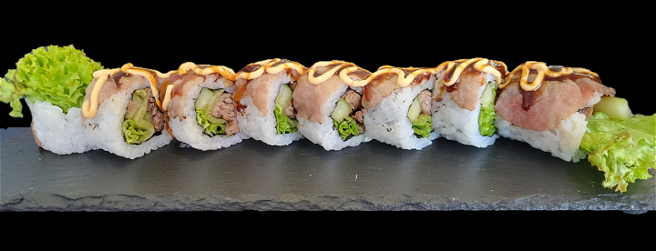 Beef teriyaki roll