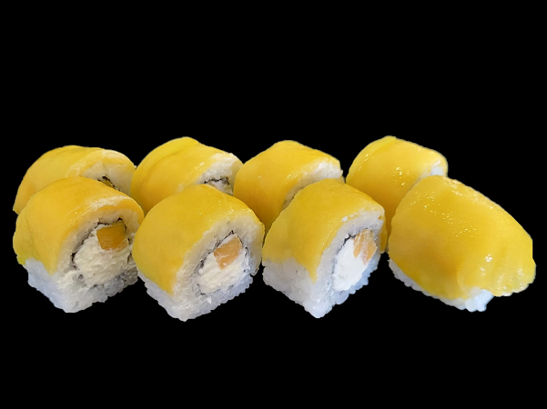 mango roomkaas roll