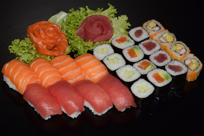 Sushi & sashimi menu 34stuks