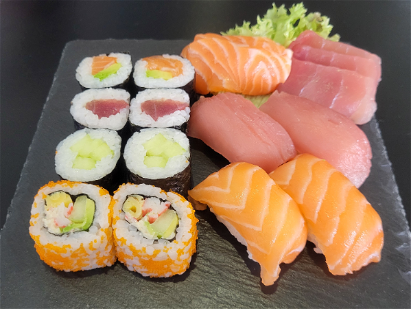 Sushi & sashimi menu 18stuks