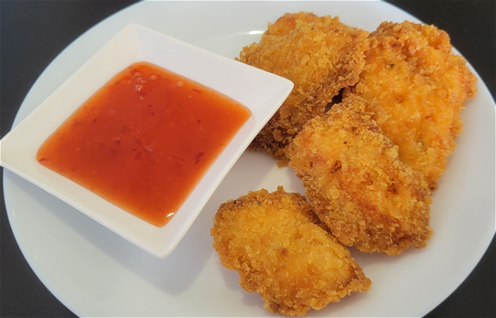 Tempura zalm