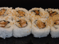Sushi roll met kip terriyaki