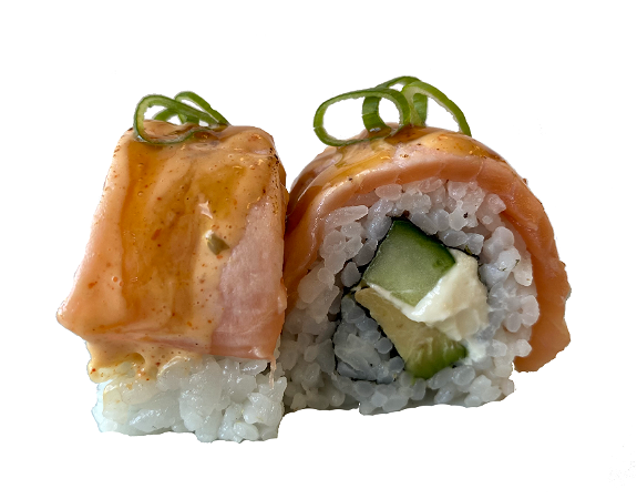 Cheese Salmon Roll 8st.
