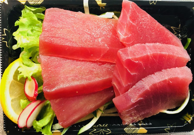 tonijn sashimi 6 stuks 