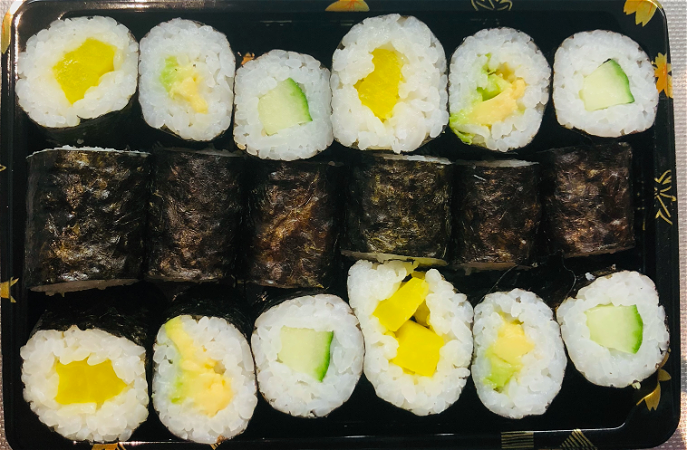 maki vega mix  18 stuks 