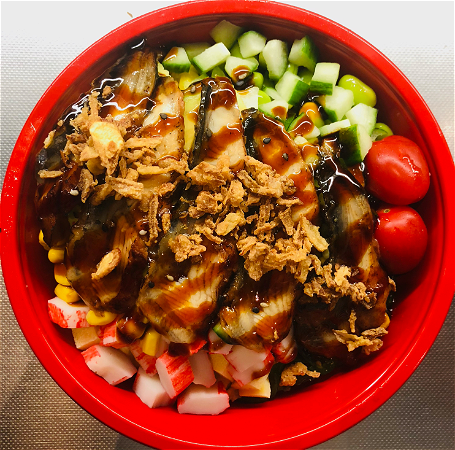 poke bowl unagi