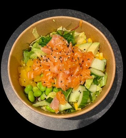 Zalm salade bowl