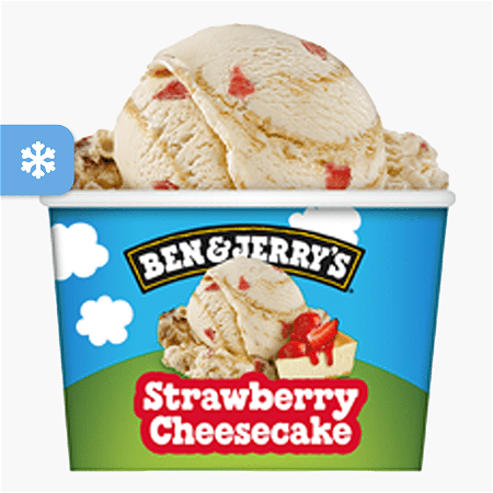 Ben & Jerry's Strawberry Cheesecake (100ml)